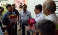 Welcome to new Administrator of DNH Shri Madhup Vyasji  by the representative of Federation of Industries Associations