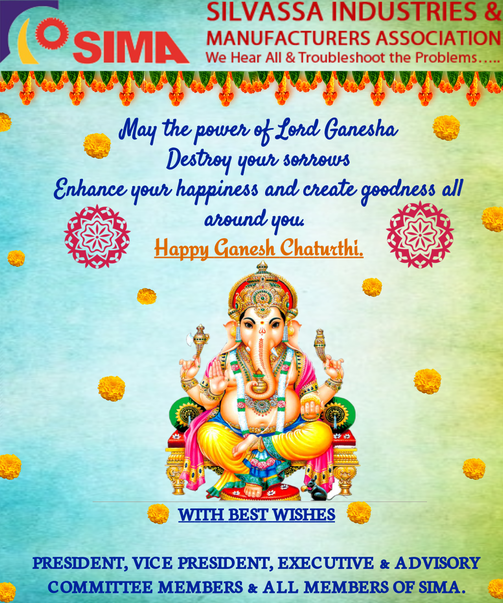 WISHING YOU ALL HAPPY GANESH CHATURTHI.