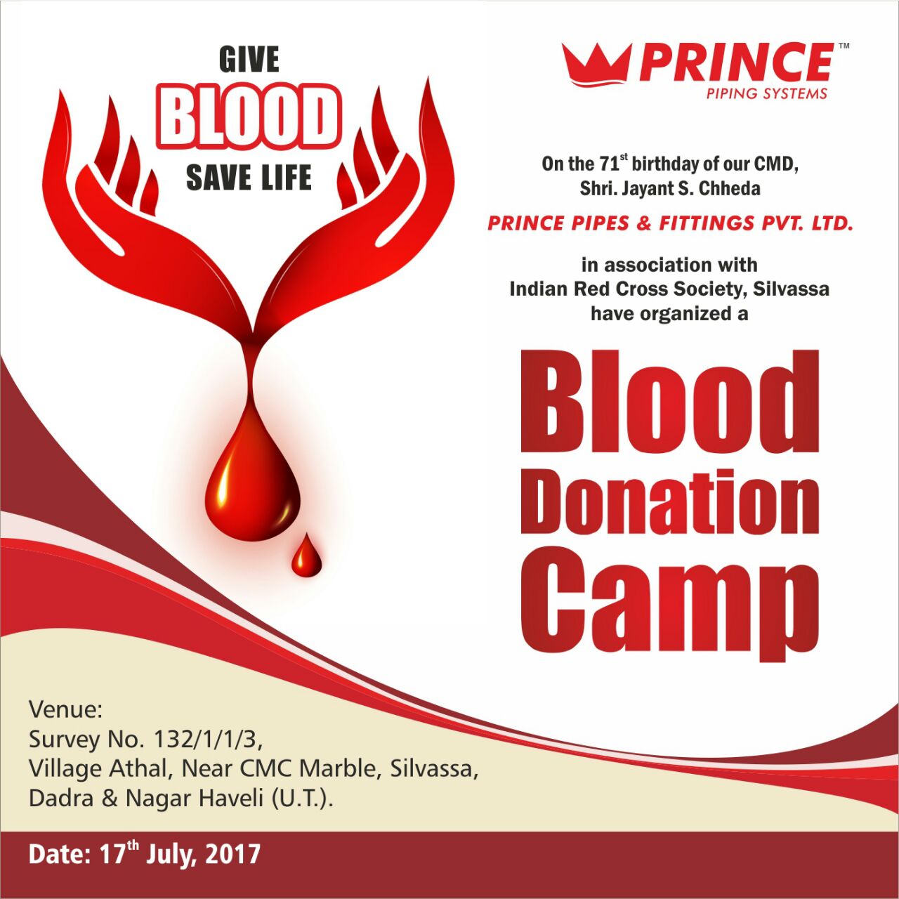 BLOOD DONATION CAMP