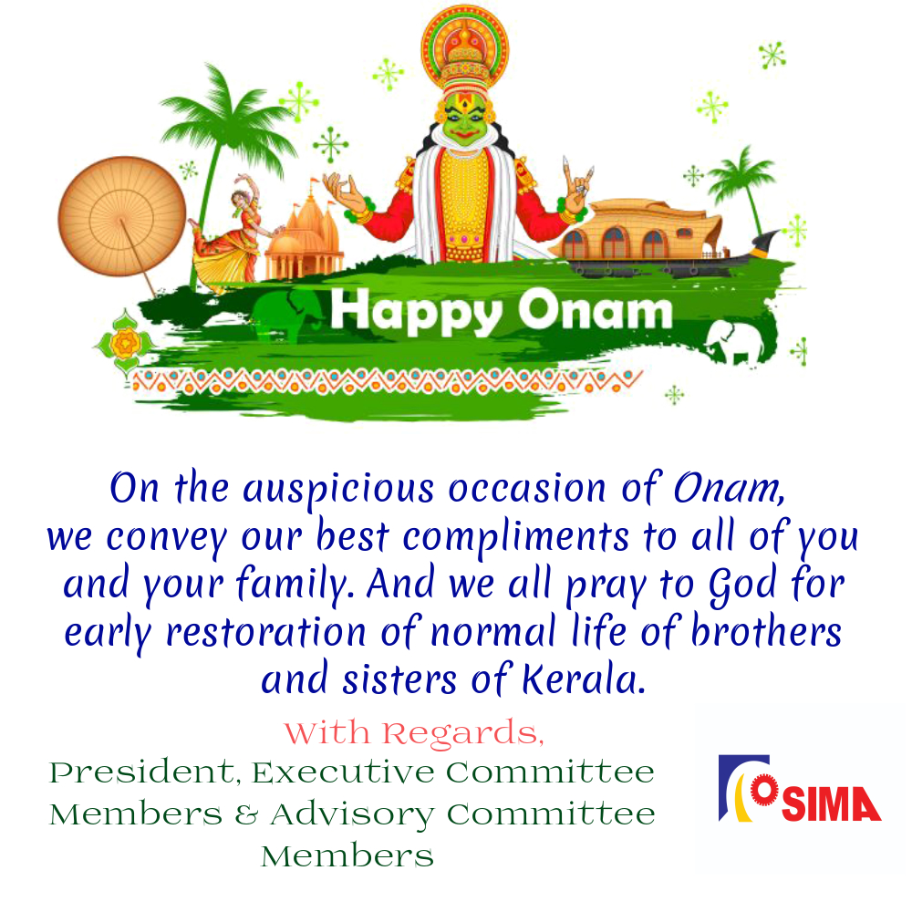 SIMA wishes you and your family HAPPY ONAM