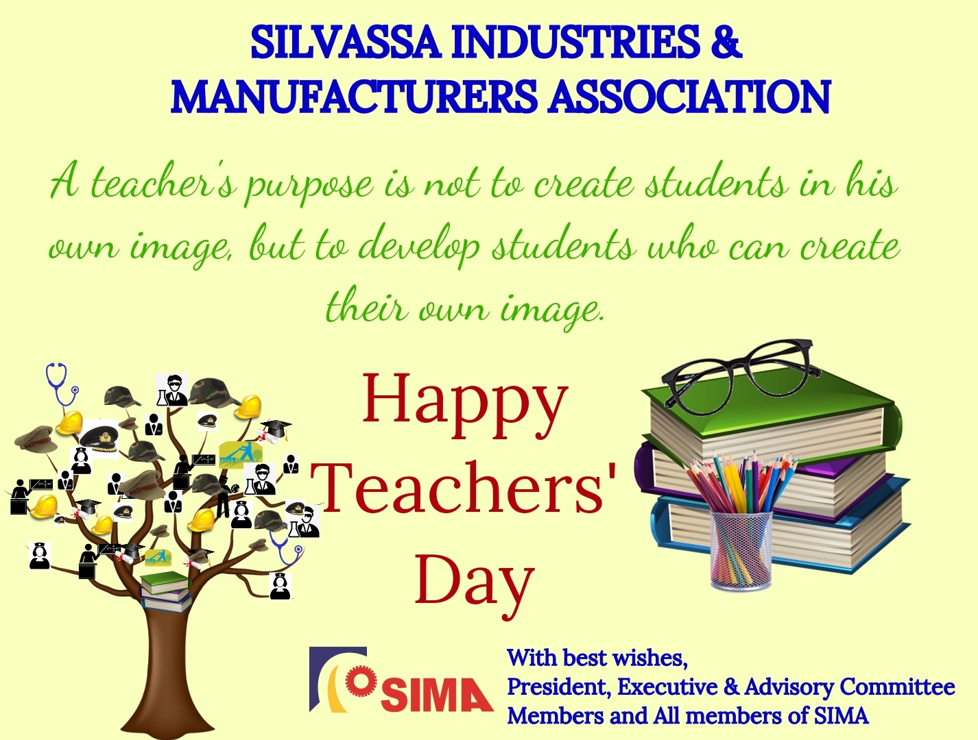 Happy Teacher's day.