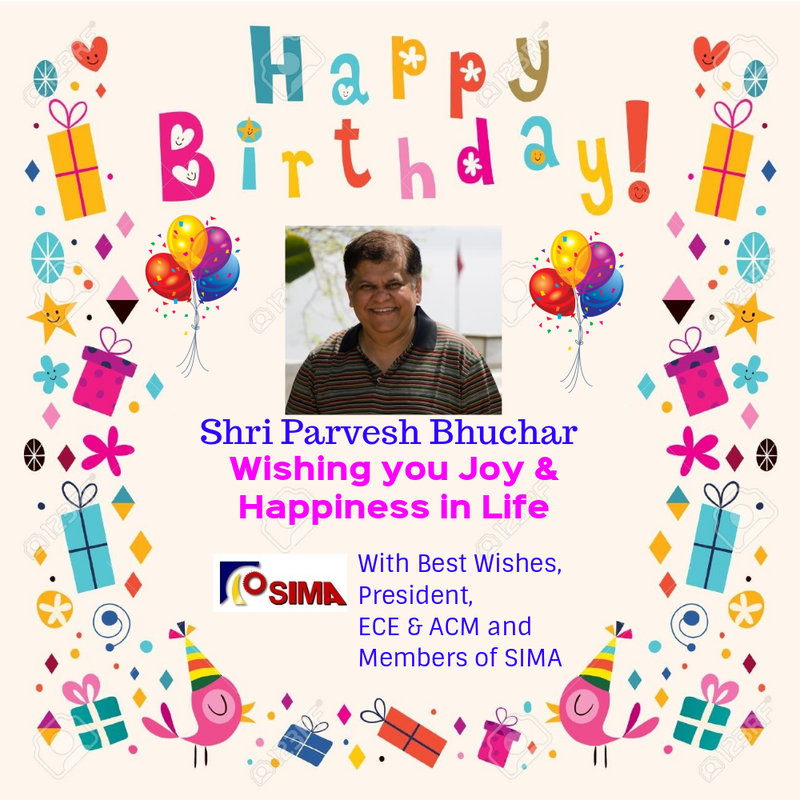 Happy Birthday Shri Parvesh Bhuchar
