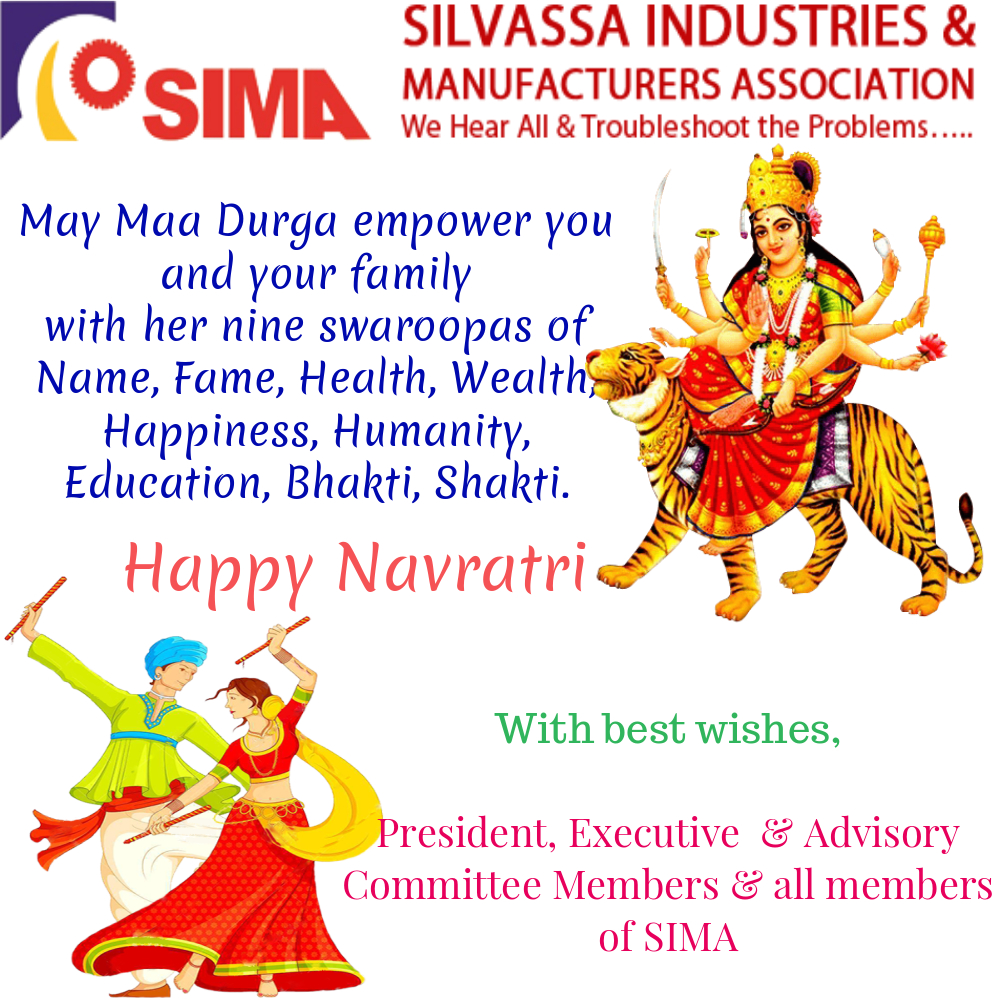 SIMA wishes you all Happy Navratri.